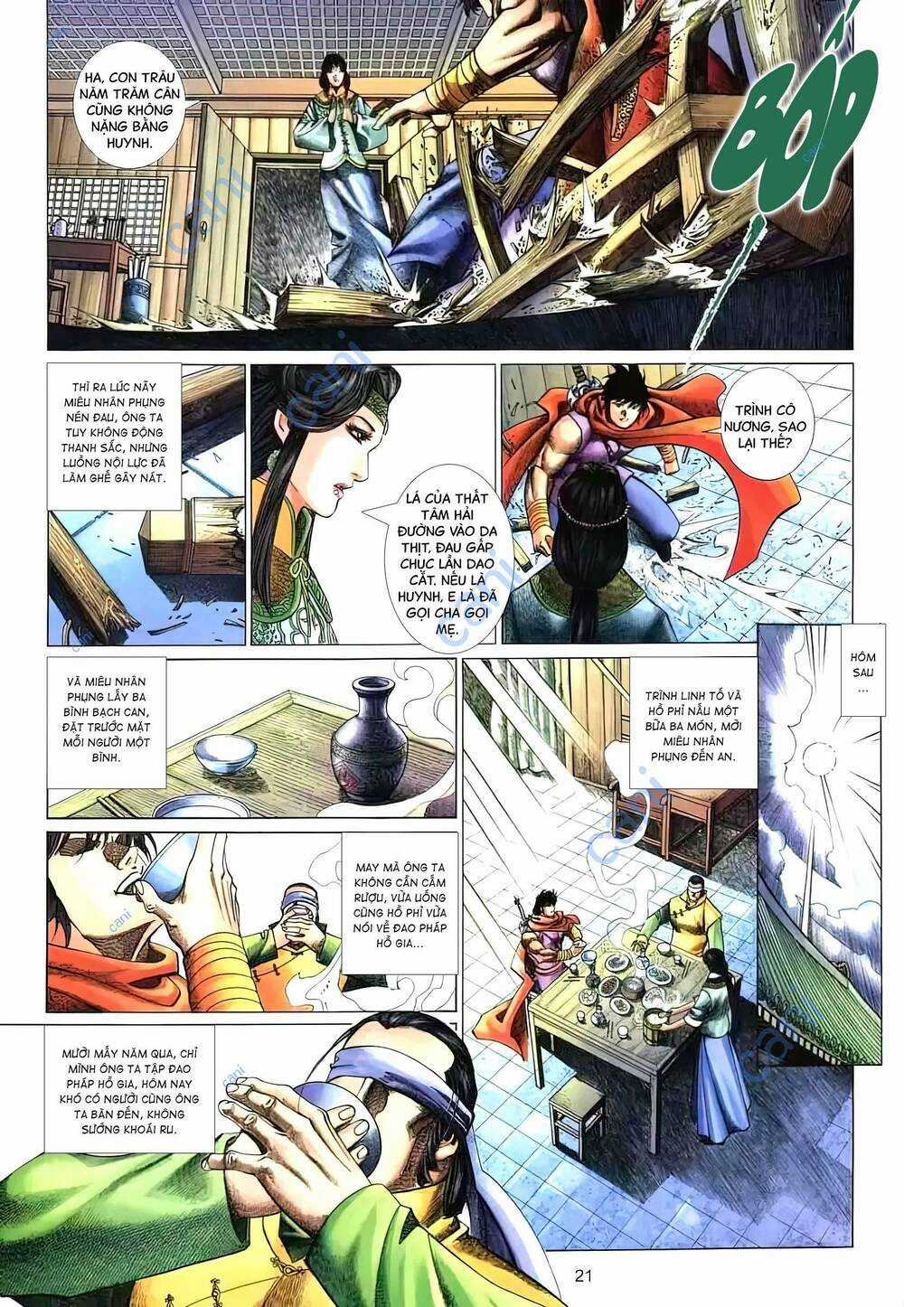 Tuyết Sơn Phi Hồ - Mã Vinh Thành Chapter 22 trang 5