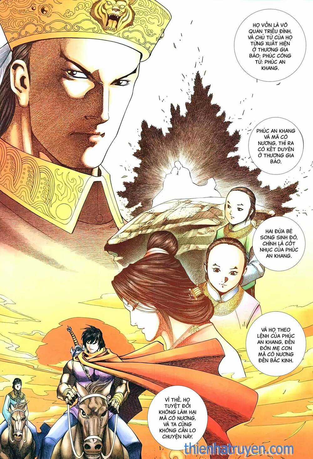 Tuyết Sơn Phi Hồ - Mã Vinh Thành Chapter 23 trang 14