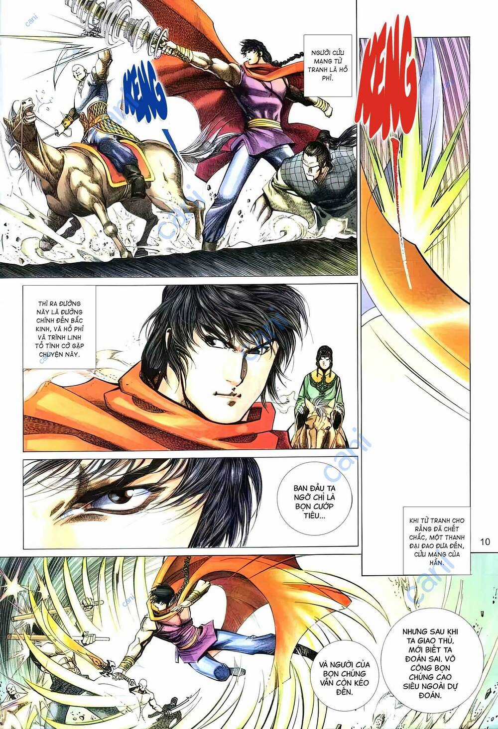 Tuyết Sơn Phi Hồ - Mã Vinh Thành Chapter 23 trang 9