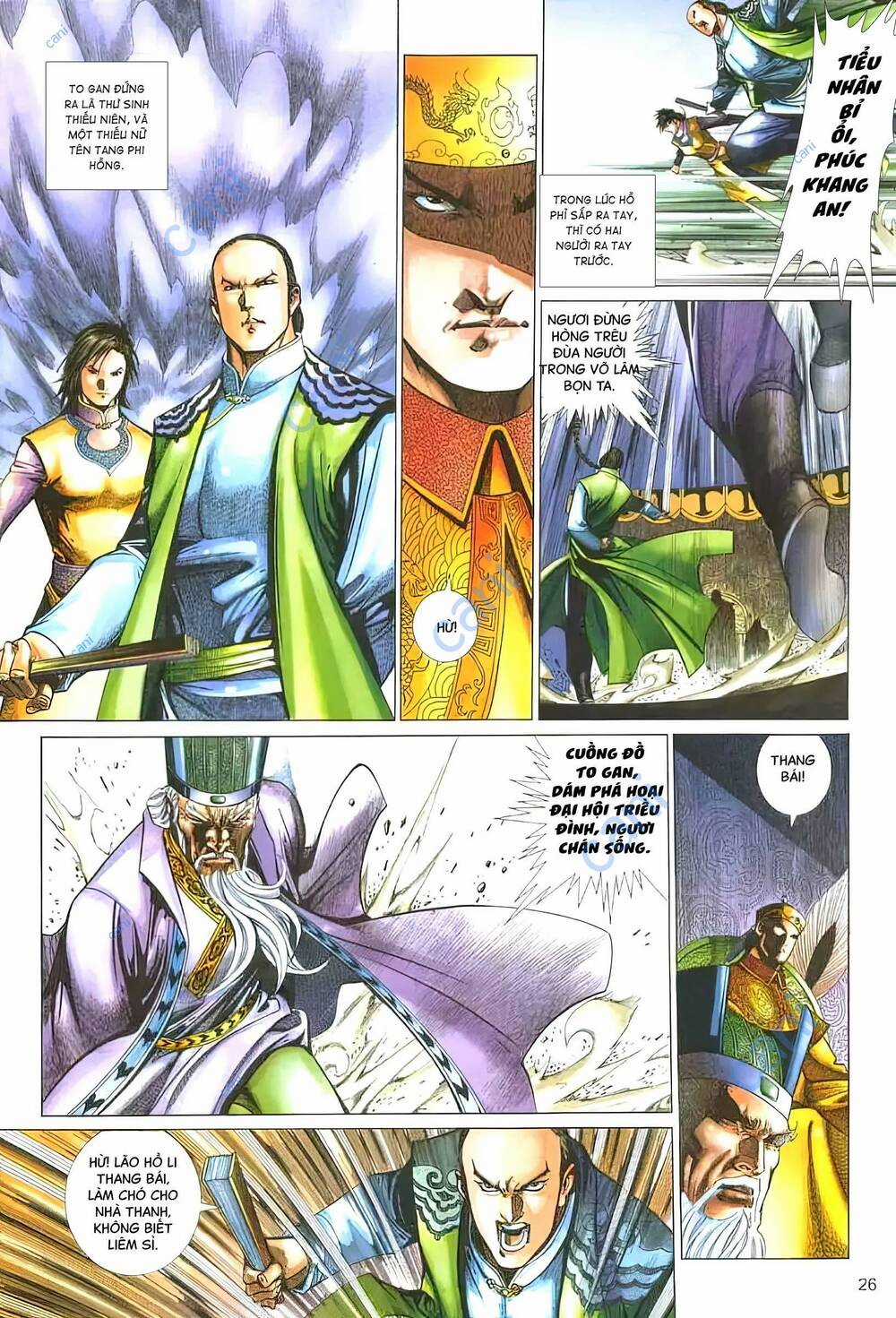 Tuyết Sơn Phi Hồ - Mã Vinh Thành Chapter 26 trang 10