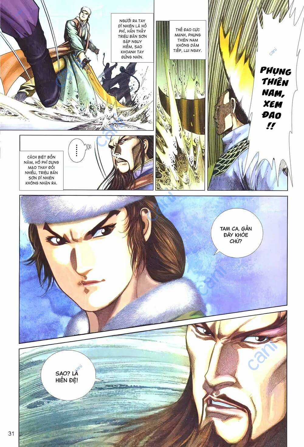 Tuyết Sơn Phi Hồ - Mã Vinh Thành Chapter 26 trang 15