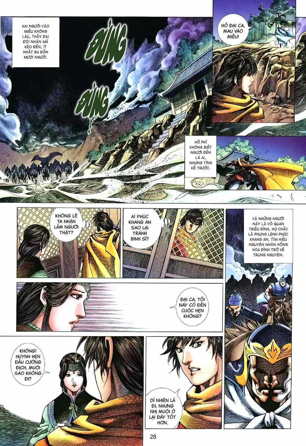 Tuyết Sơn Phi Hồ - Mã Vinh Thành Chapter 28 trang 13