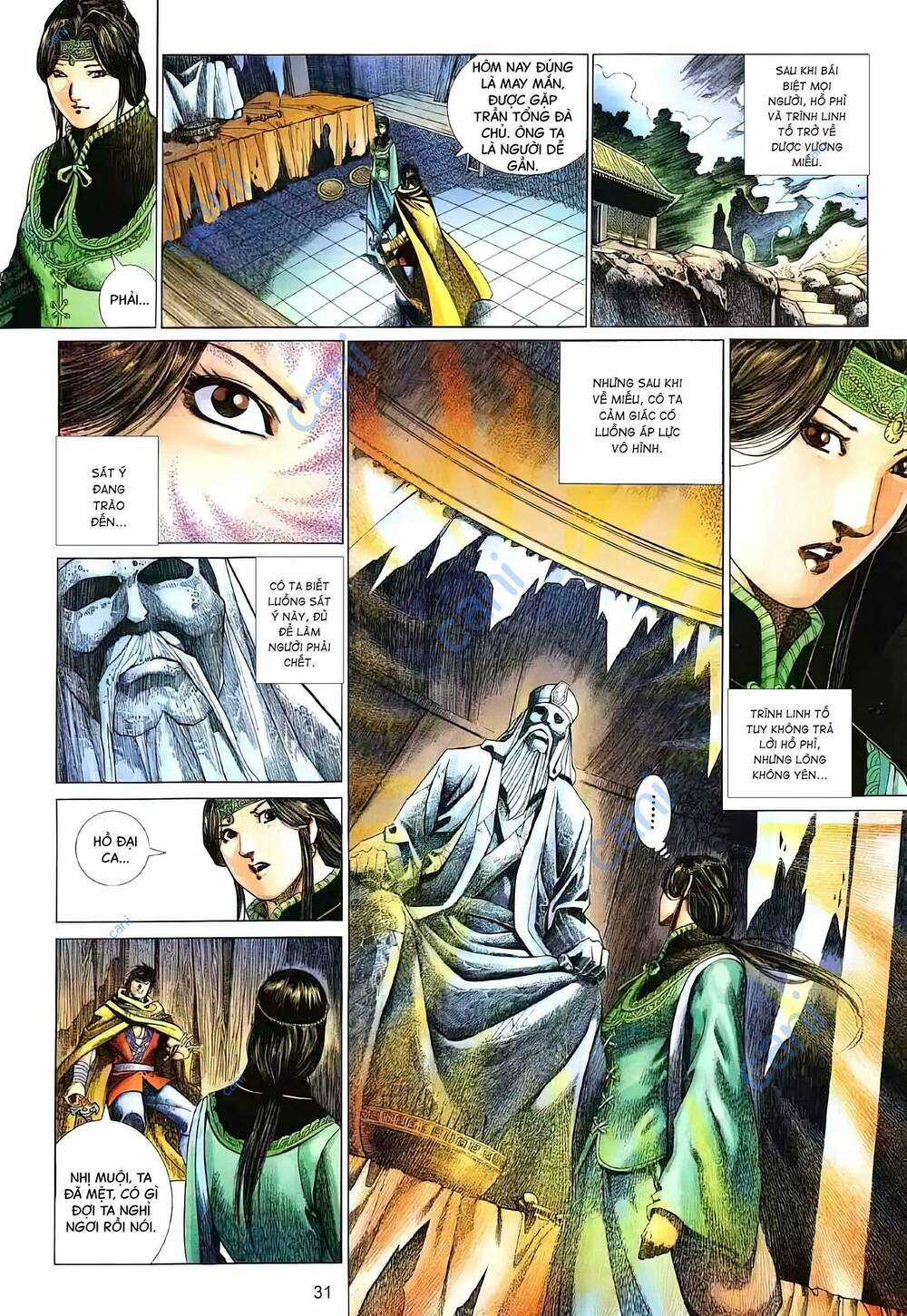 Tuyết Sơn Phi Hồ - Mã Vinh Thành Chapter 28 trang 16