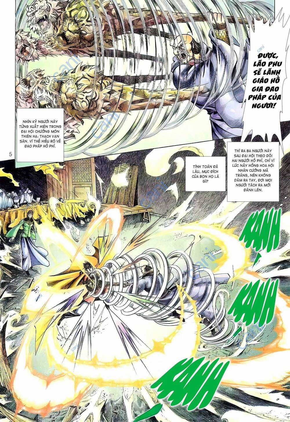 Tuyết Sơn Phi Hồ - Mã Vinh Thành Chapter 29 trang 4