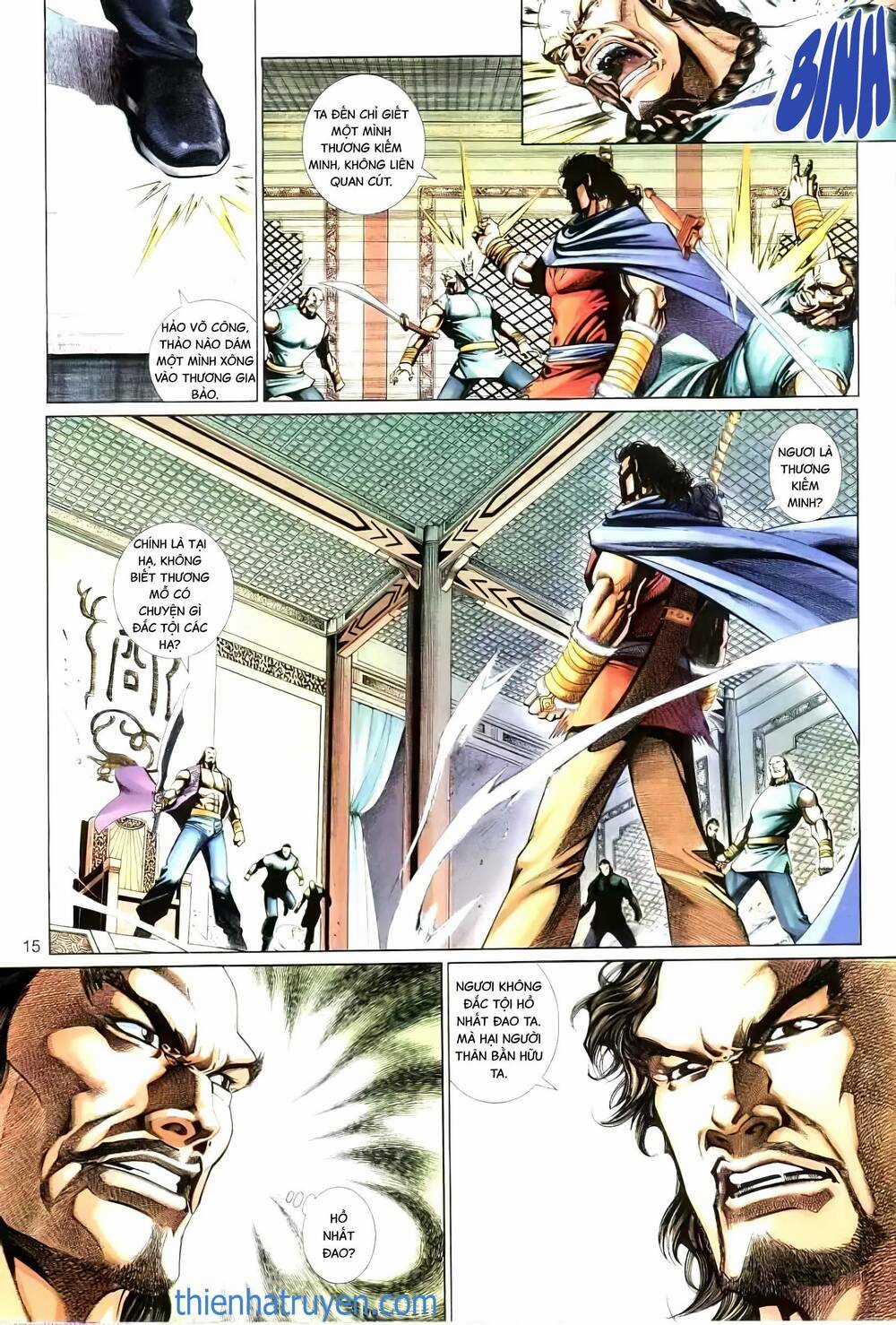 Tuyết Sơn Phi Hồ - Mã Vinh Thành Chapter 3 trang 14