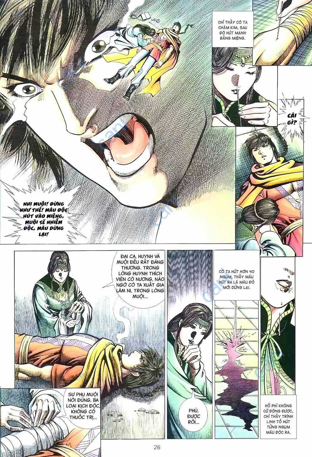 Tuyết Sơn Phi Hồ - Mã Vinh Thành Chapter 30 trang 10