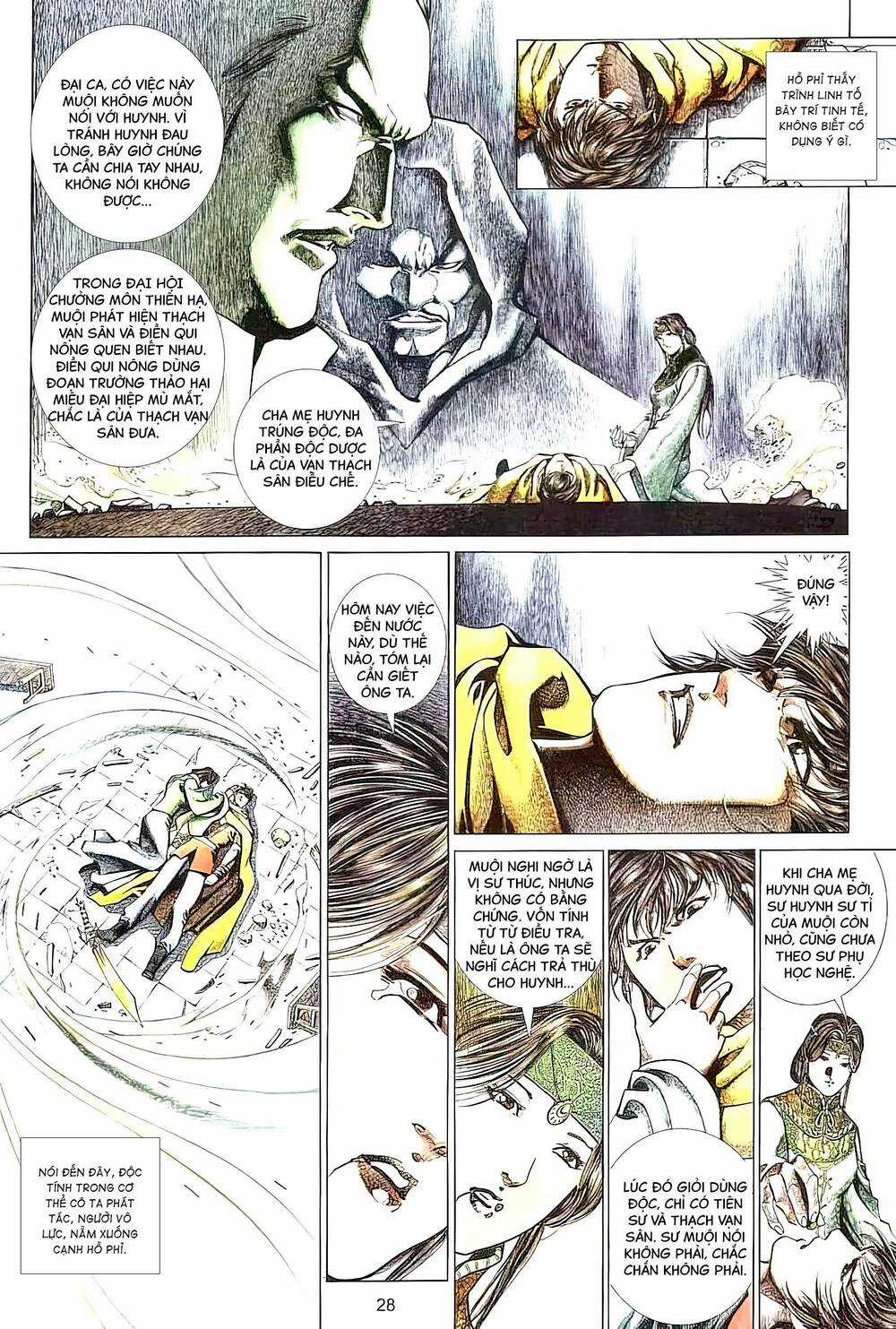 Tuyết Sơn Phi Hồ - Mã Vinh Thành Chapter 30 trang 12