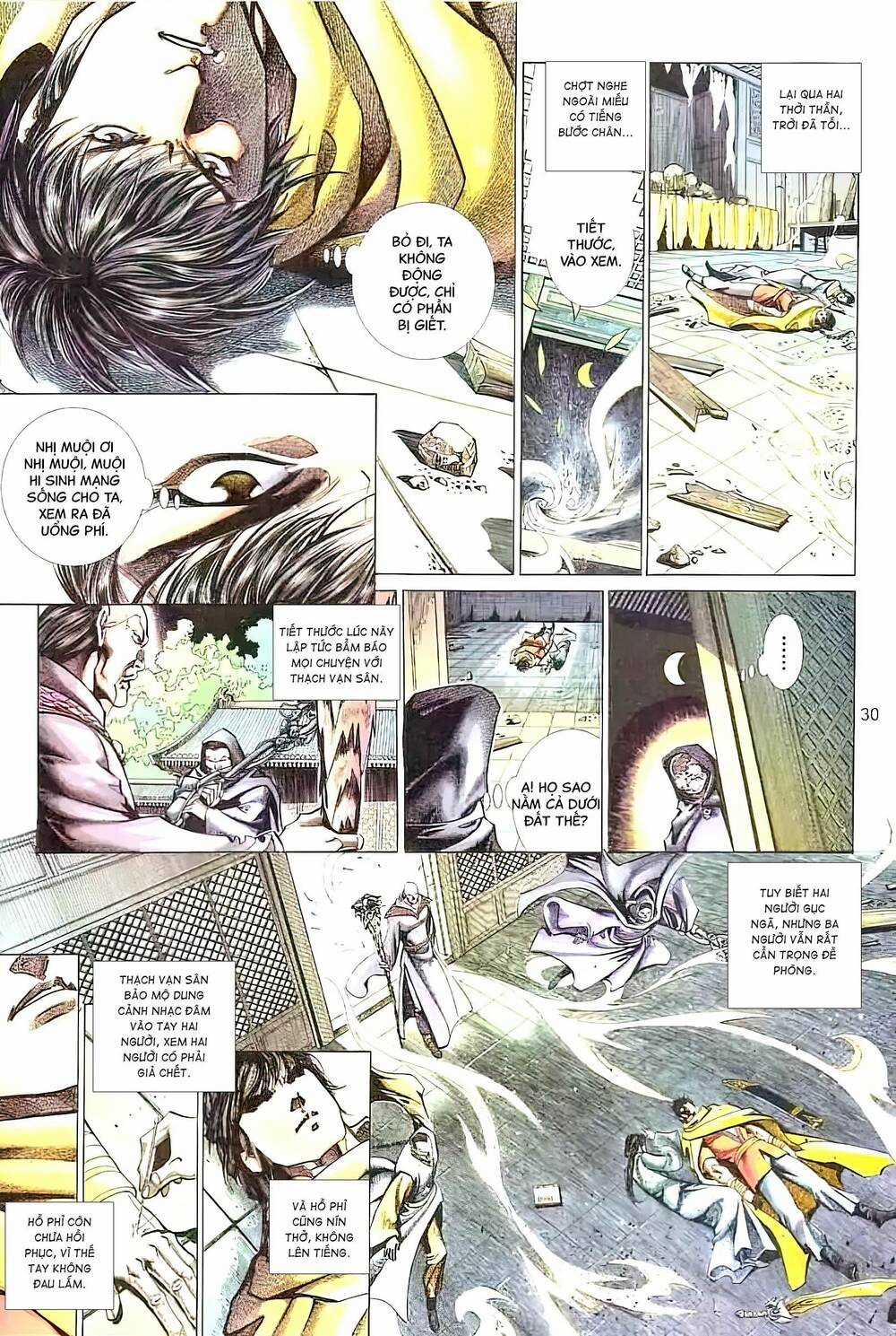 Tuyết Sơn Phi Hồ - Mã Vinh Thành Chapter 30 trang 14