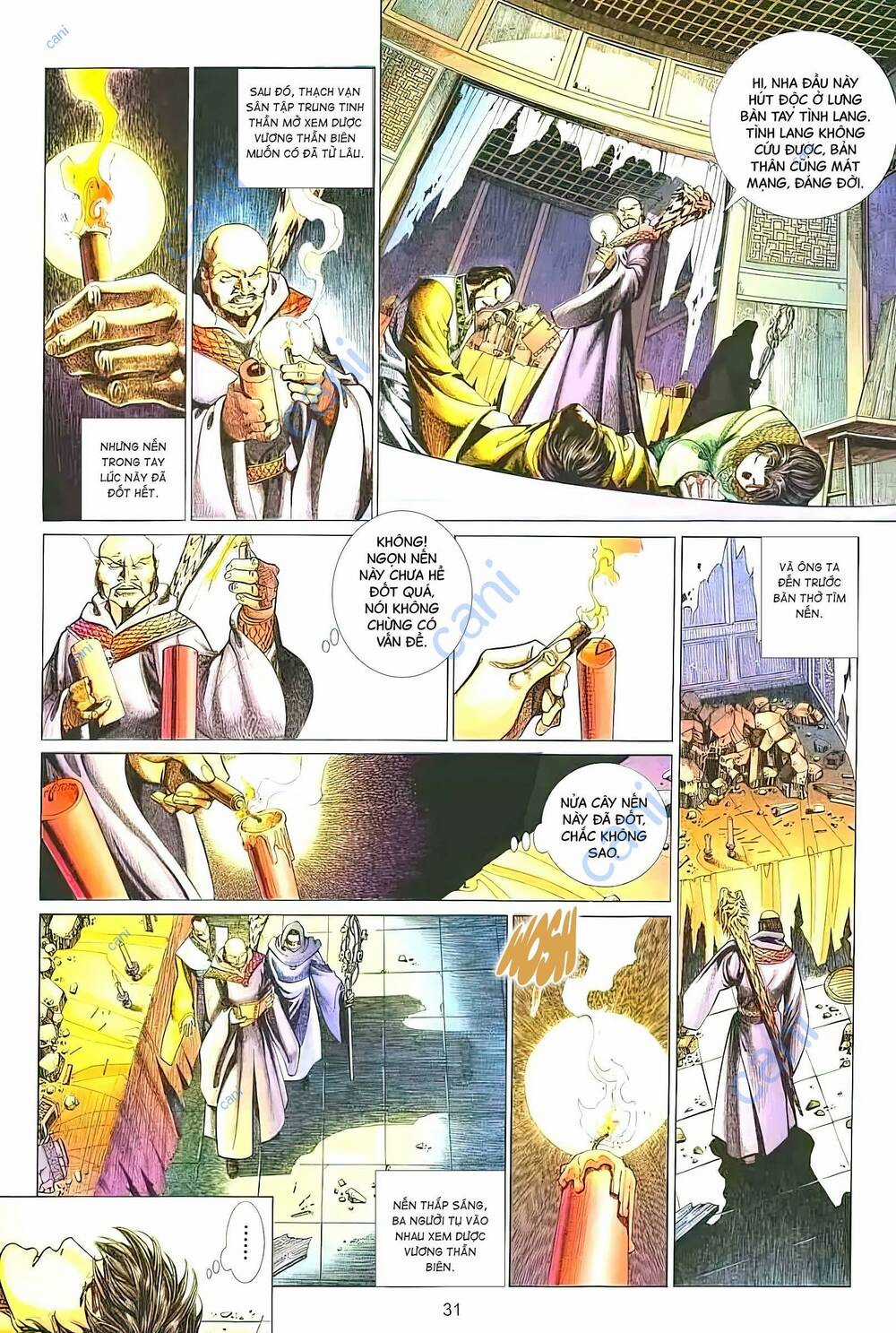 Tuyết Sơn Phi Hồ - Mã Vinh Thành Chapter 30 trang 15