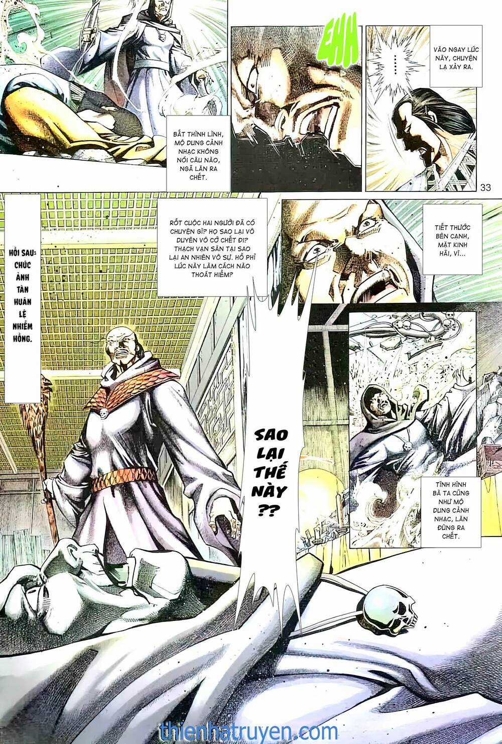 Tuyết Sơn Phi Hồ - Mã Vinh Thành Chapter 30 trang 17