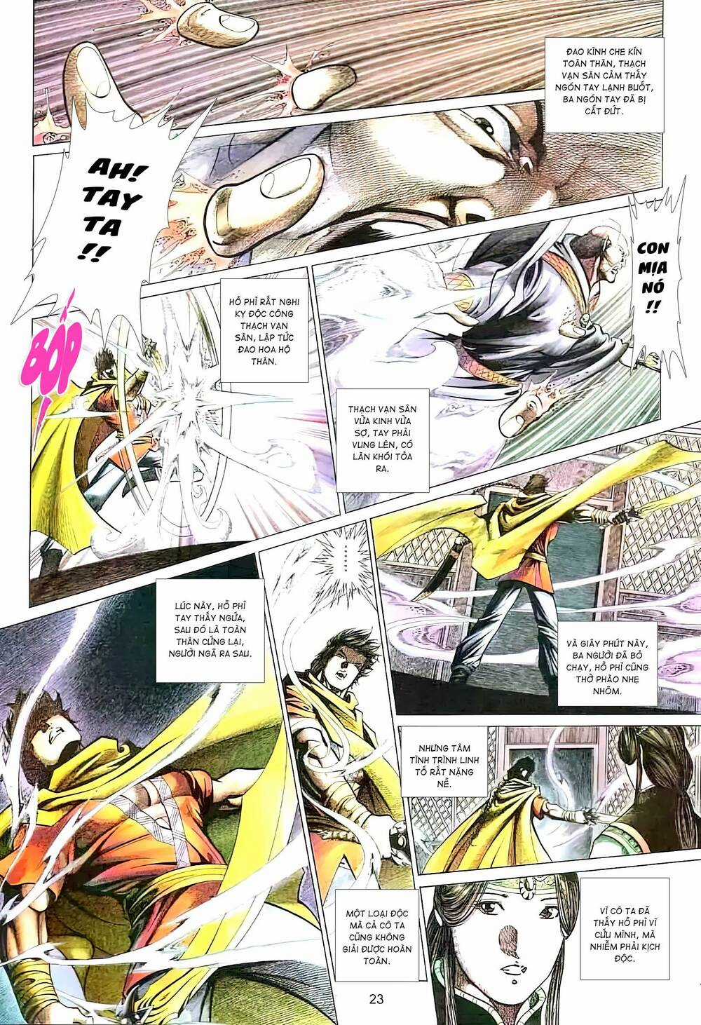 Tuyết Sơn Phi Hồ - Mã Vinh Thành Chapter 30 trang 7