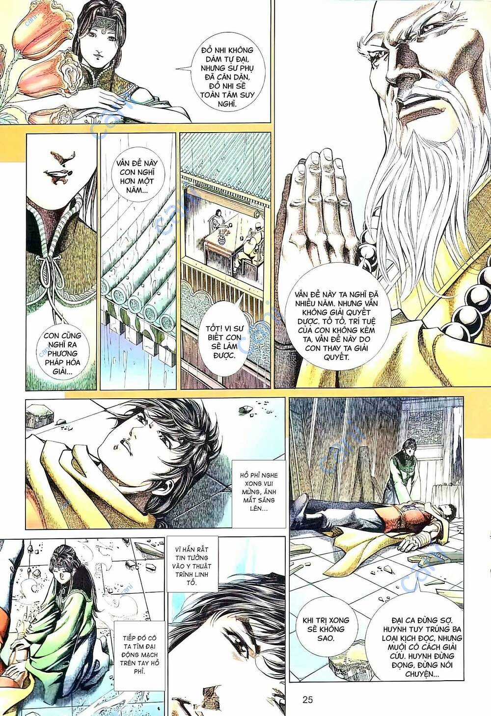 Tuyết Sơn Phi Hồ - Mã Vinh Thành Chapter 30 trang 9