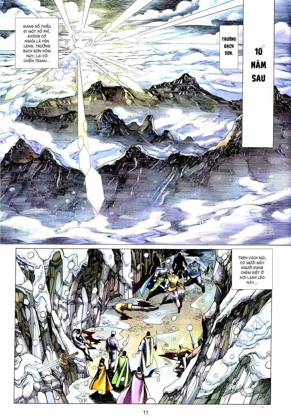 Tuyết Sơn Phi Hồ - Mã Vinh Thành Chapter 31 trang 10