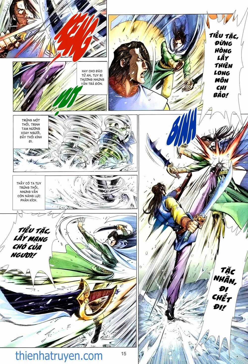 Tuyết Sơn Phi Hồ - Mã Vinh Thành Chapter 31 trang 14