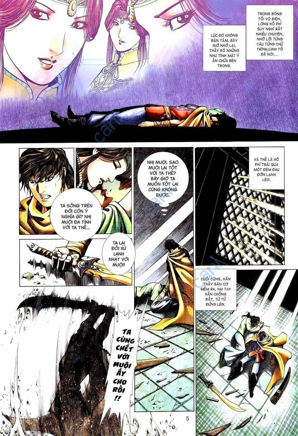 Tuyết Sơn Phi Hồ - Mã Vinh Thành Chapter 31 trang 4