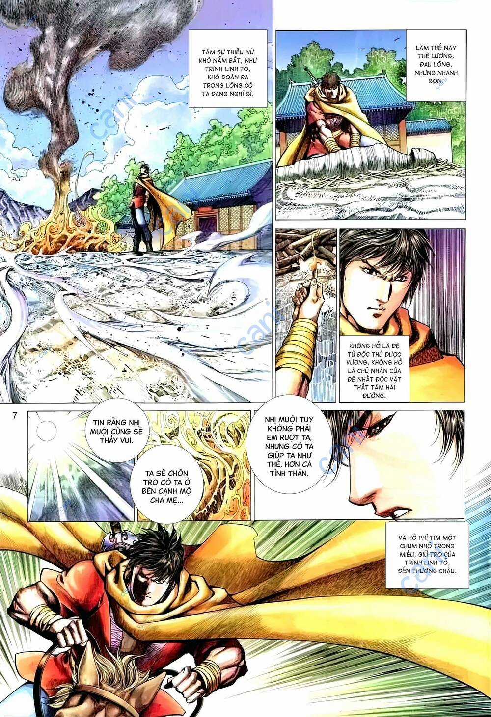 Tuyết Sơn Phi Hồ - Mã Vinh Thành Chapter 31 trang 6