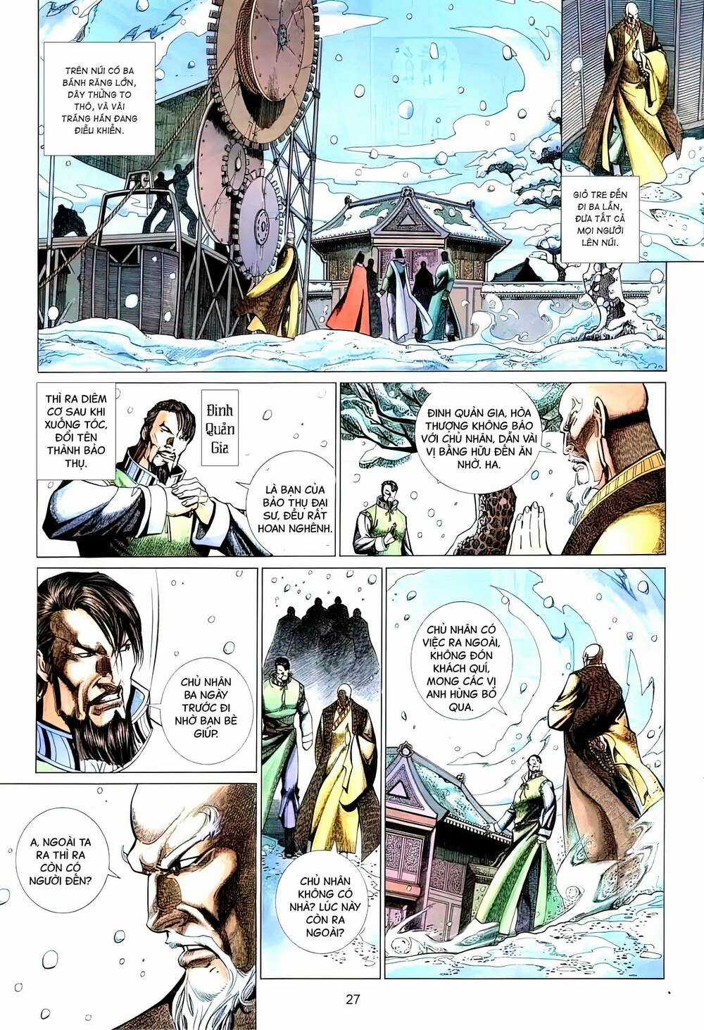 Tuyết Sơn Phi Hồ - Mã Vinh Thành Chapter 32 trang 11