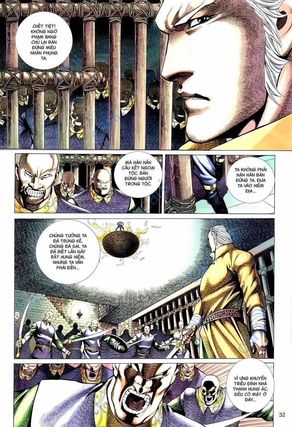 Tuyết Sơn Phi Hồ - Mã Vinh Thành Chapter 32 trang 16