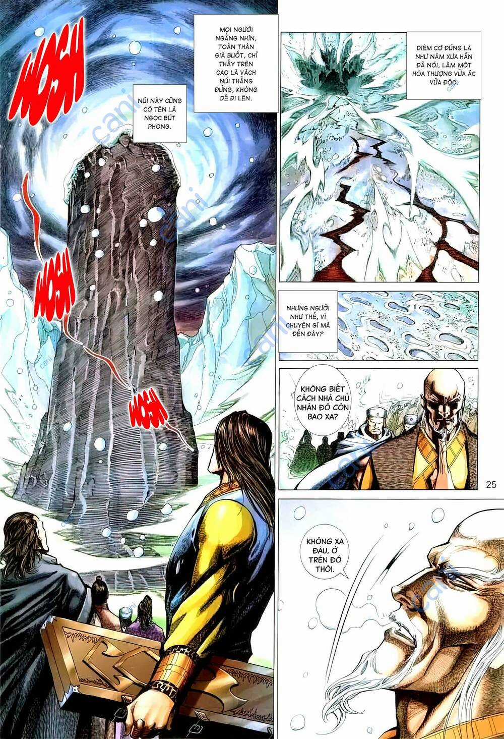 Tuyết Sơn Phi Hồ - Mã Vinh Thành Chapter 32 trang 9