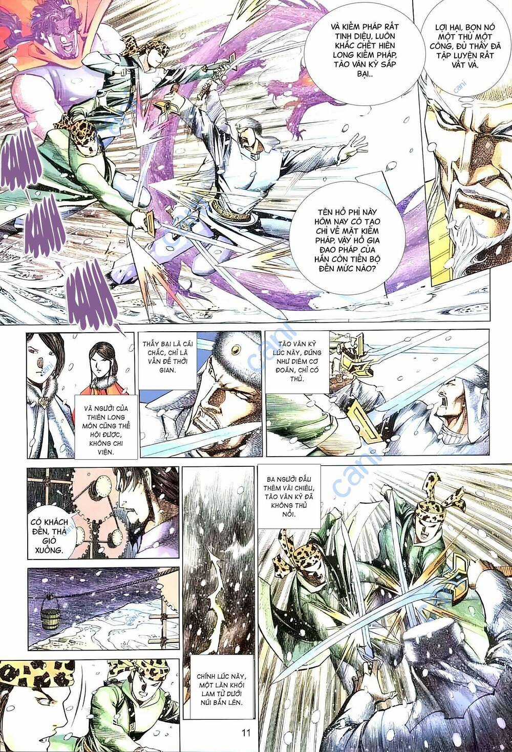 Tuyết Sơn Phi Hồ - Mã Vinh Thành Chapter 33 trang 10