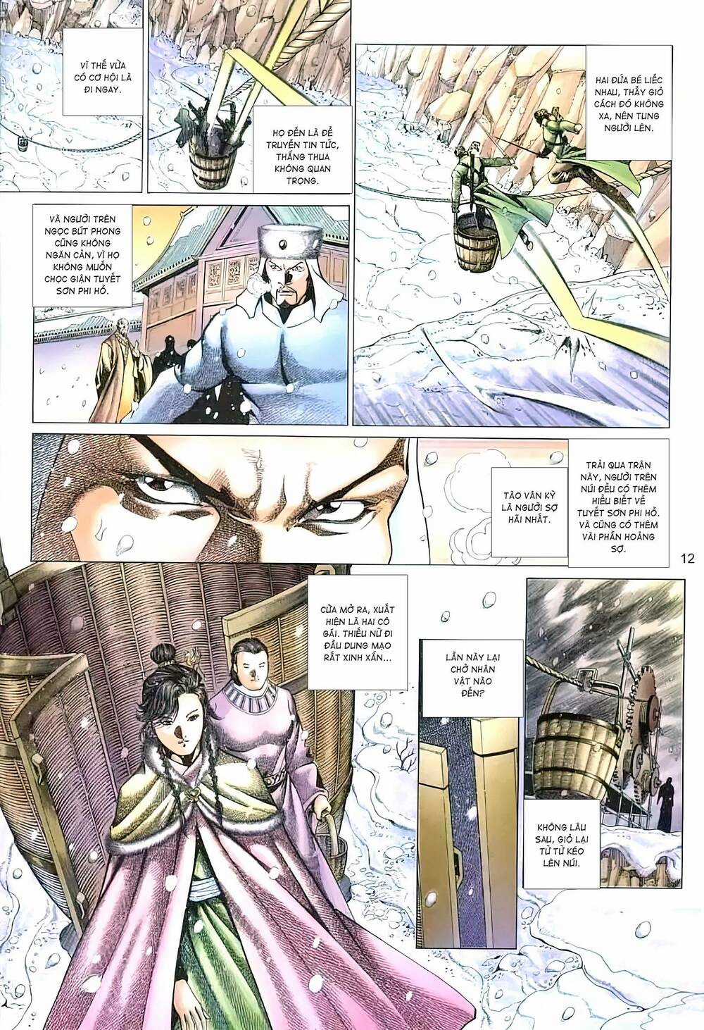 Tuyết Sơn Phi Hồ - Mã Vinh Thành Chapter 33 trang 11