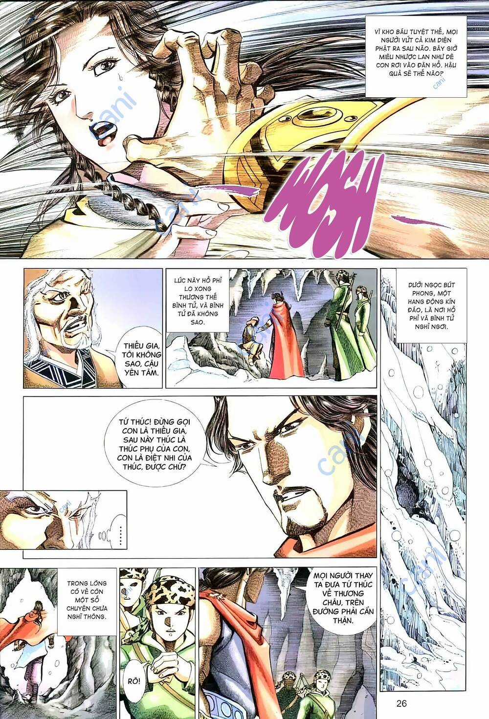 Tuyết Sơn Phi Hồ - Mã Vinh Thành Chapter 34 trang 10