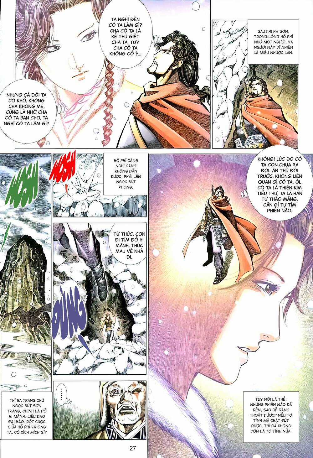 Tuyết Sơn Phi Hồ - Mã Vinh Thành Chapter 34 trang 11