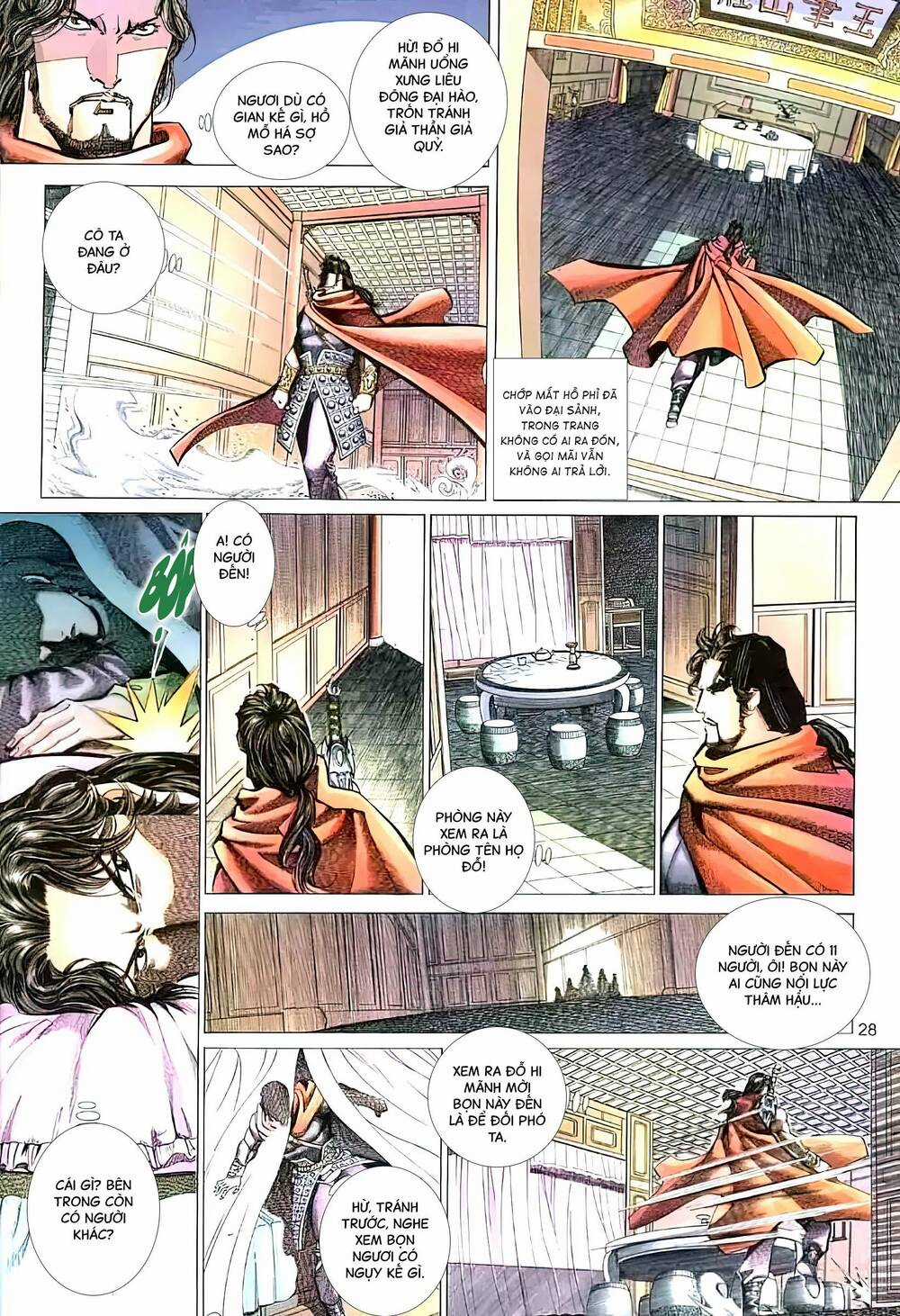 Tuyết Sơn Phi Hồ - Mã Vinh Thành Chapter 34 trang 12