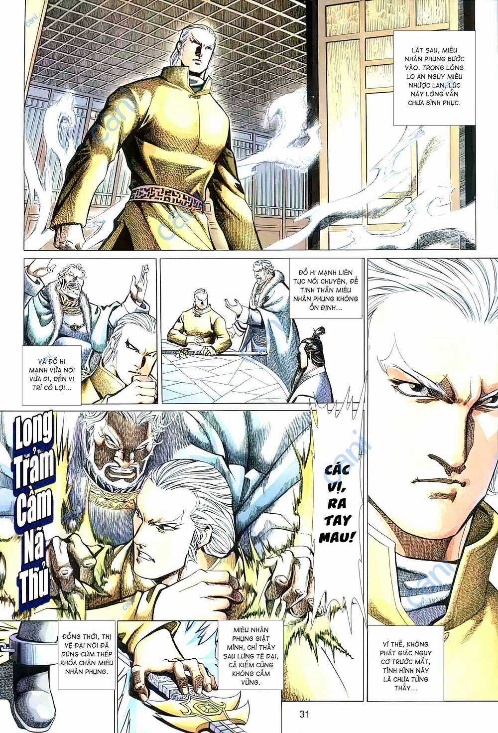 Tuyết Sơn Phi Hồ - Mã Vinh Thành Chapter 34 trang 15