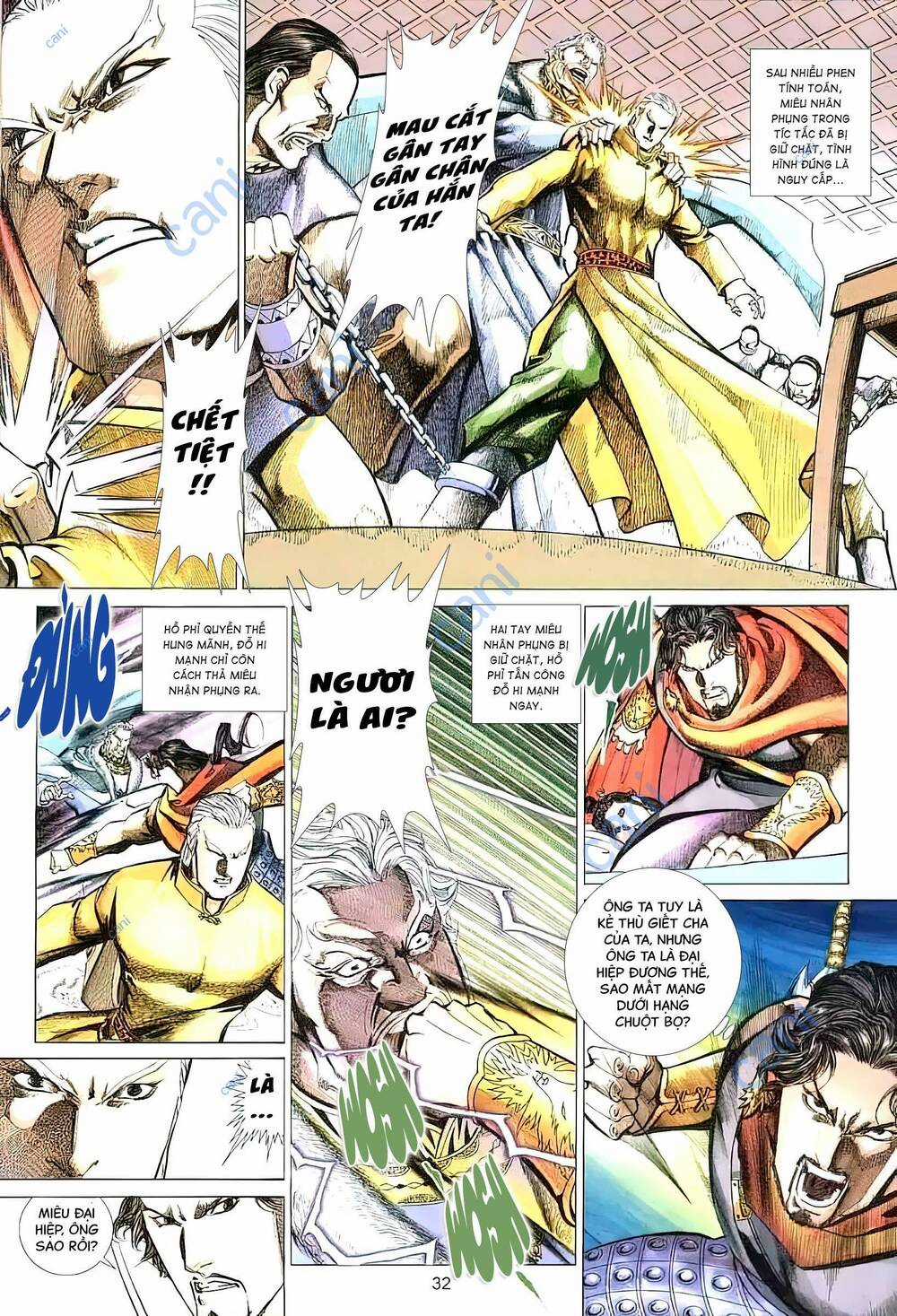 Tuyết Sơn Phi Hồ - Mã Vinh Thành Chapter 34 trang 16