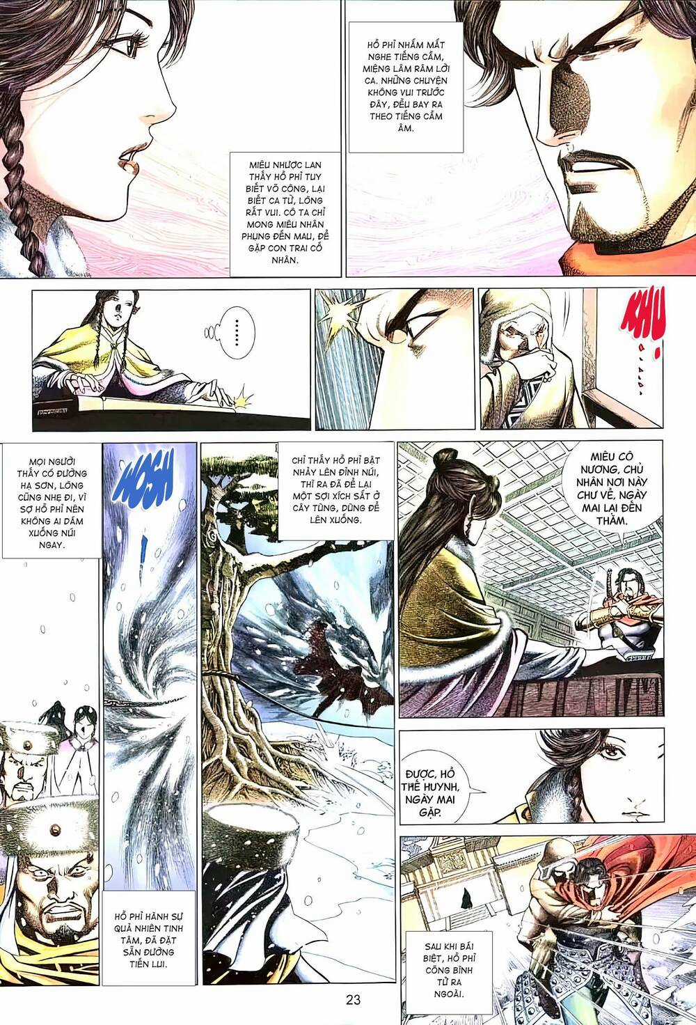 Tuyết Sơn Phi Hồ - Mã Vinh Thành Chapter 34 trang 7