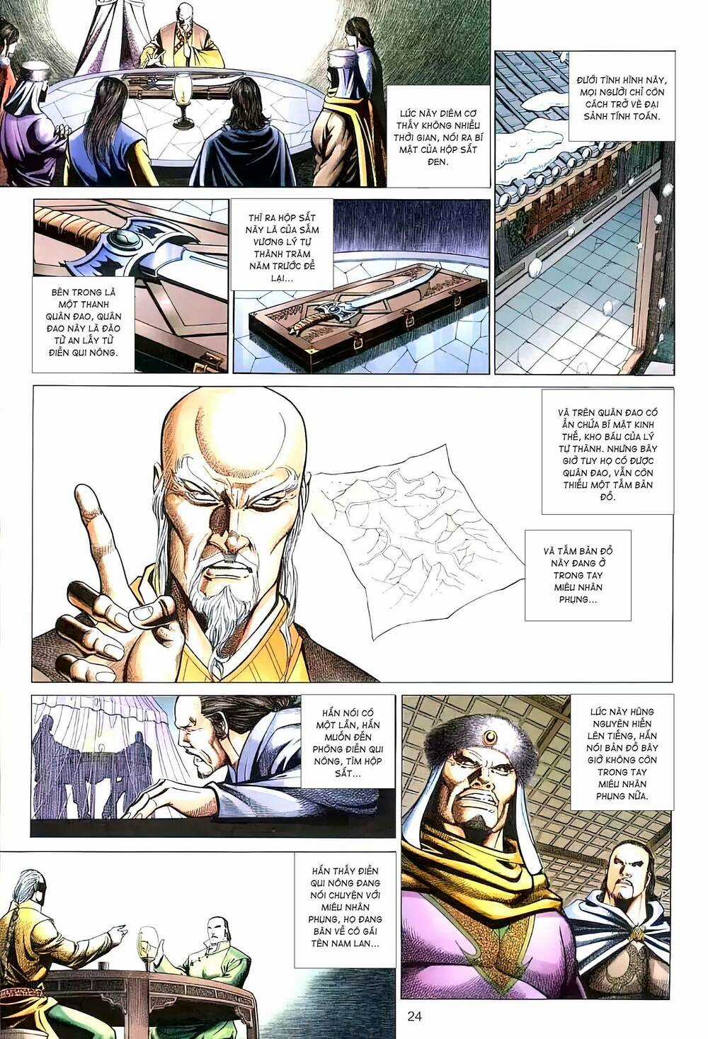 Tuyết Sơn Phi Hồ - Mã Vinh Thành Chapter 34 trang 8