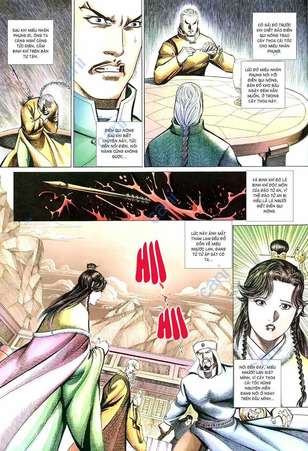 Tuyết Sơn Phi Hồ - Mã Vinh Thành Chapter 34 trang 9