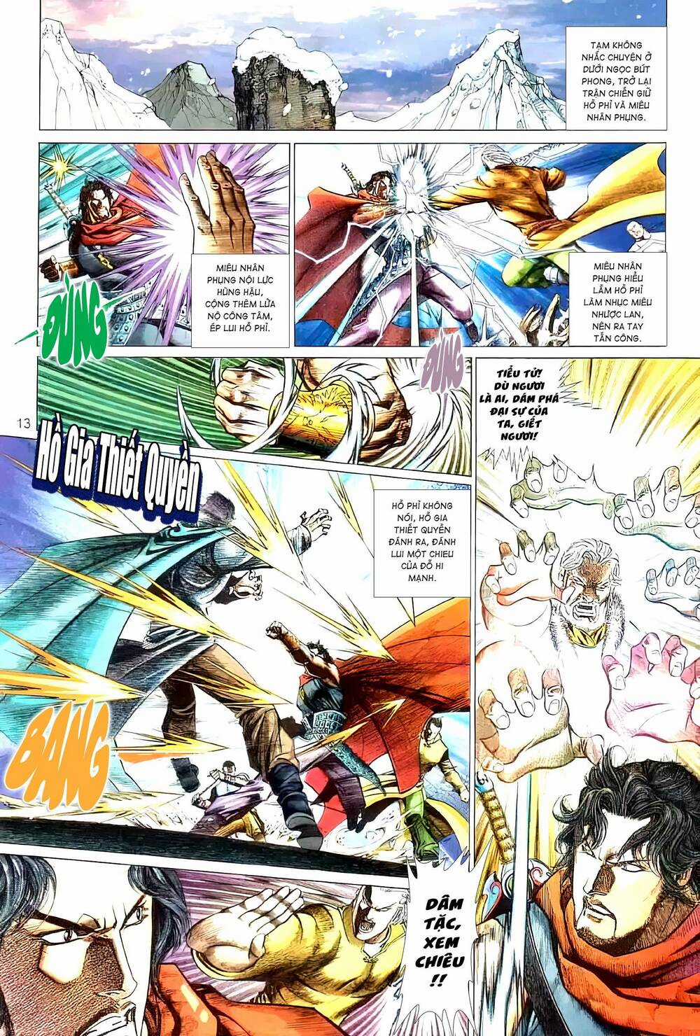 Tuyết Sơn Phi Hồ - Mã Vinh Thành Chapter 35 trang 12