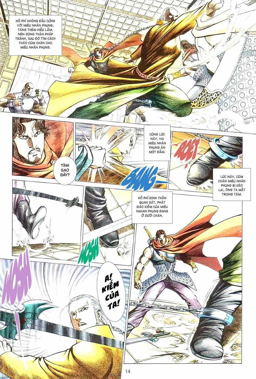 Tuyết Sơn Phi Hồ - Mã Vinh Thành Chapter 35 trang 13