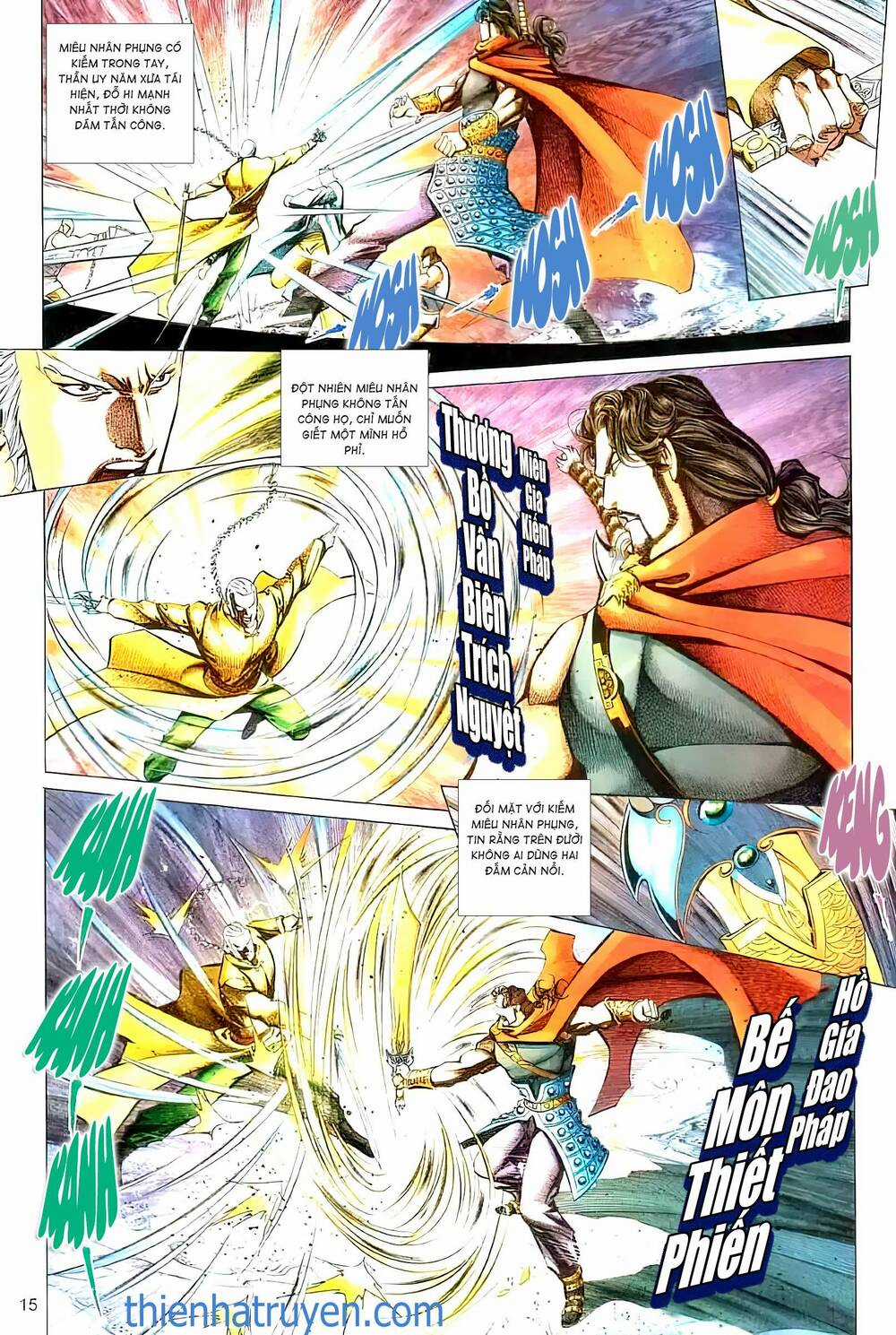 Tuyết Sơn Phi Hồ - Mã Vinh Thành Chapter 35 trang 14