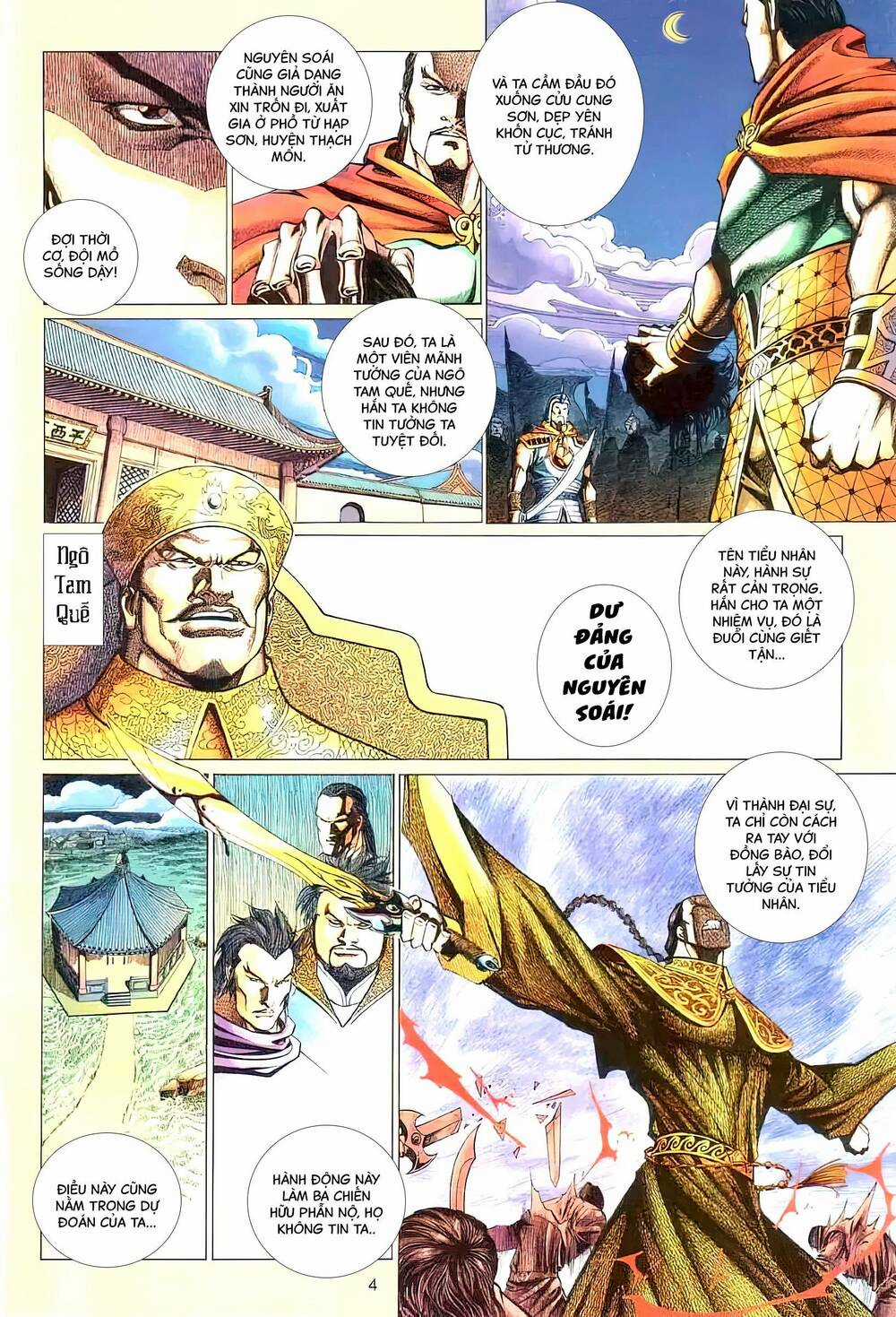 Tuyết Sơn Phi Hồ - Mã Vinh Thành Chapter 35 trang 3