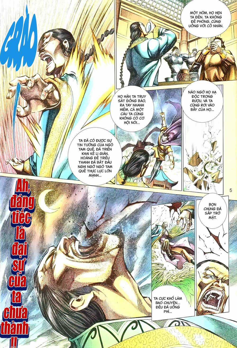 Tuyết Sơn Phi Hồ - Mã Vinh Thành Chapter 35 trang 4