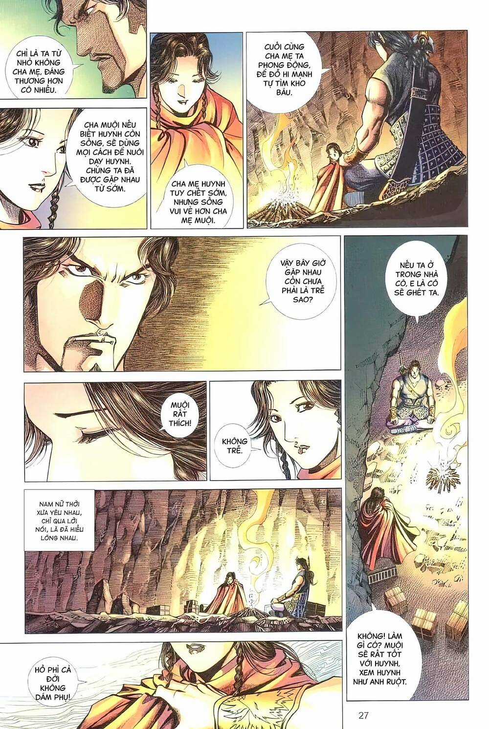 Tuyết Sơn Phi Hồ - Mã Vinh Thành Chapter 36 trang 11