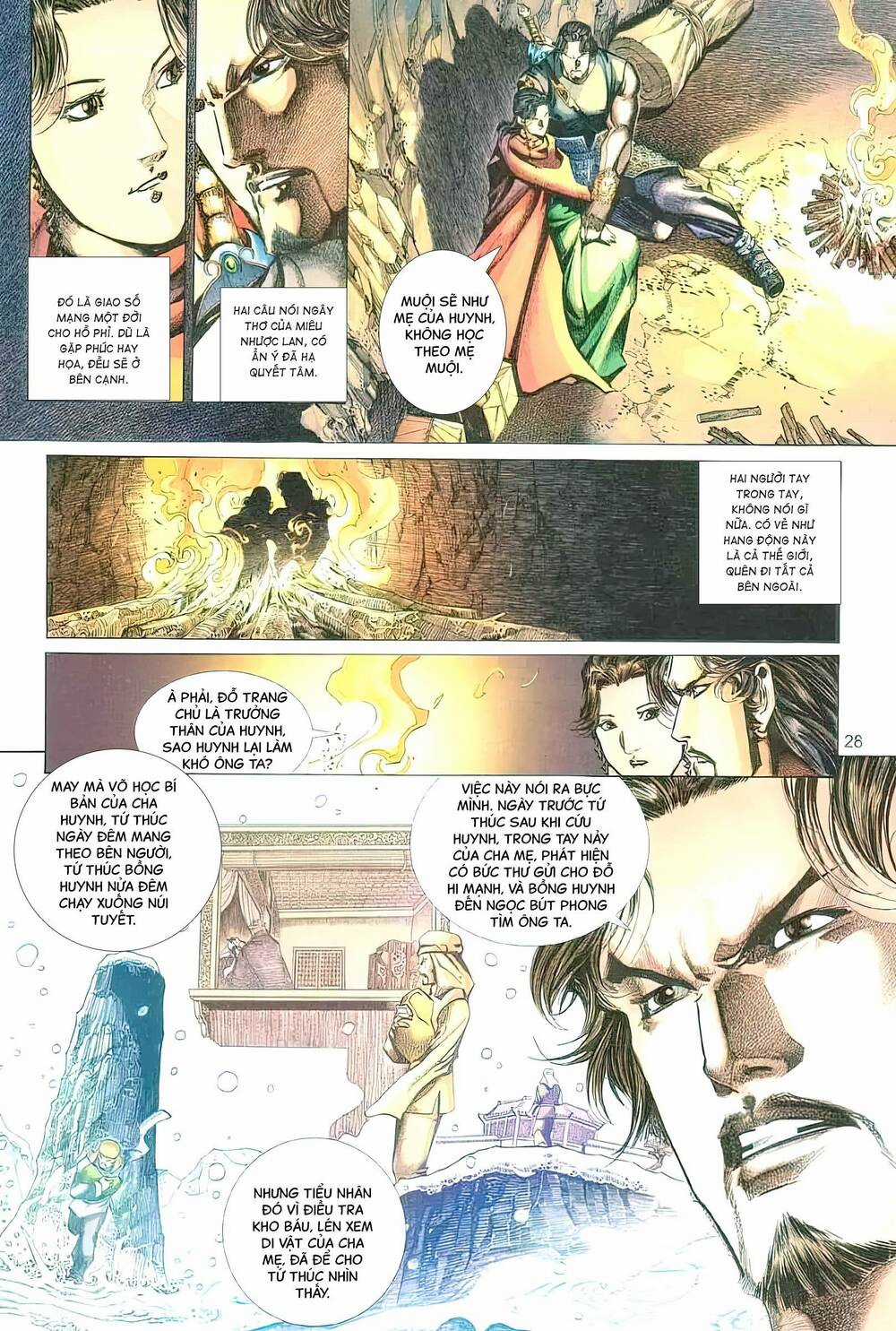 Tuyết Sơn Phi Hồ - Mã Vinh Thành Chapter 36 trang 12