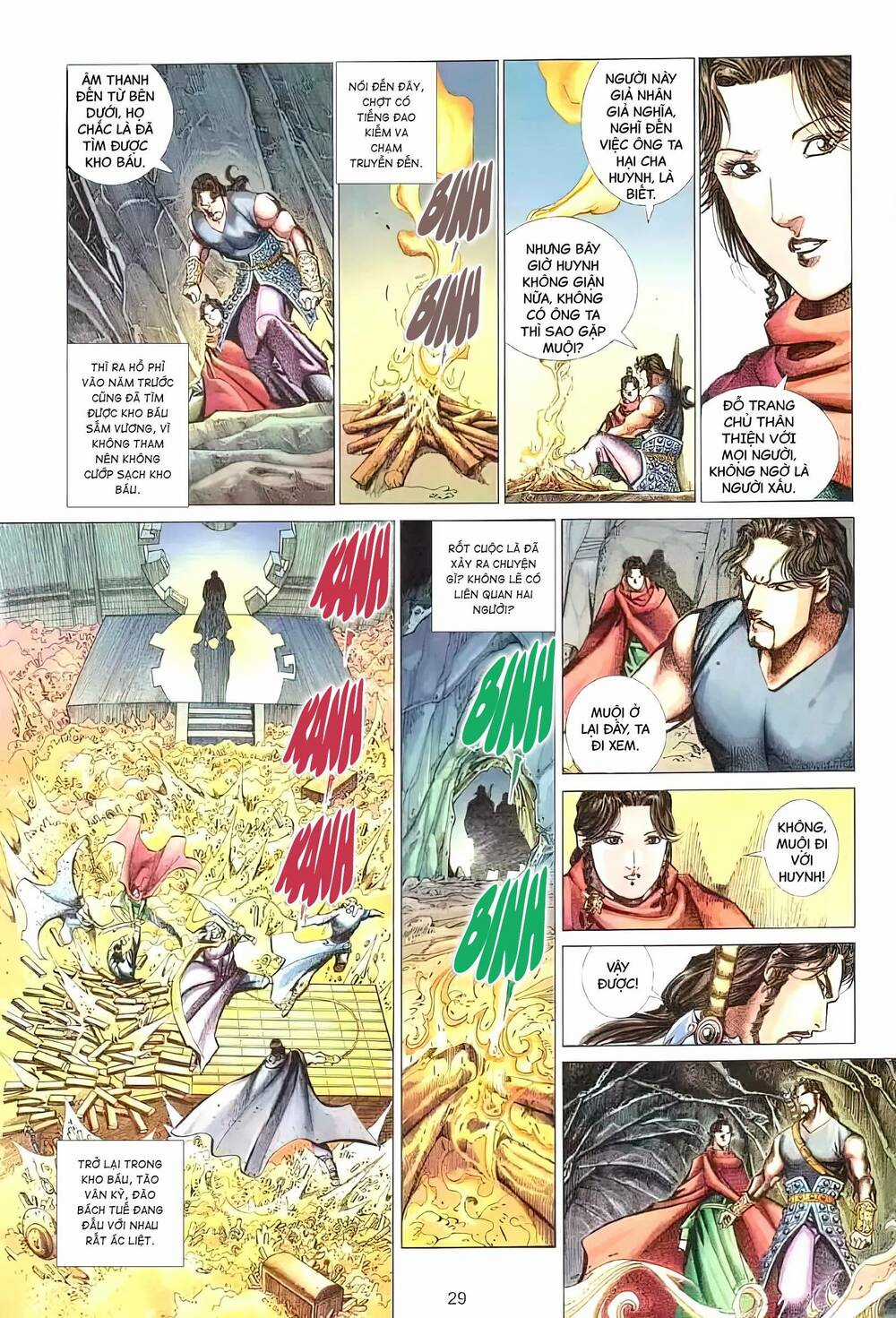 Tuyết Sơn Phi Hồ - Mã Vinh Thành Chapter 36 trang 13