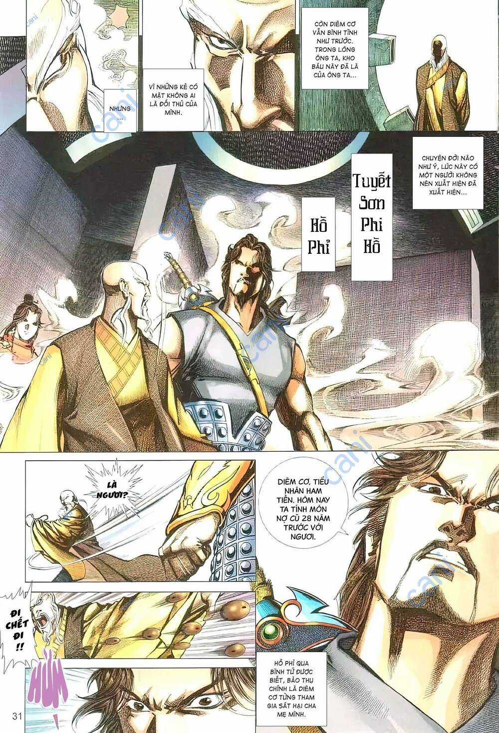 Tuyết Sơn Phi Hồ - Mã Vinh Thành Chapter 36 trang 15