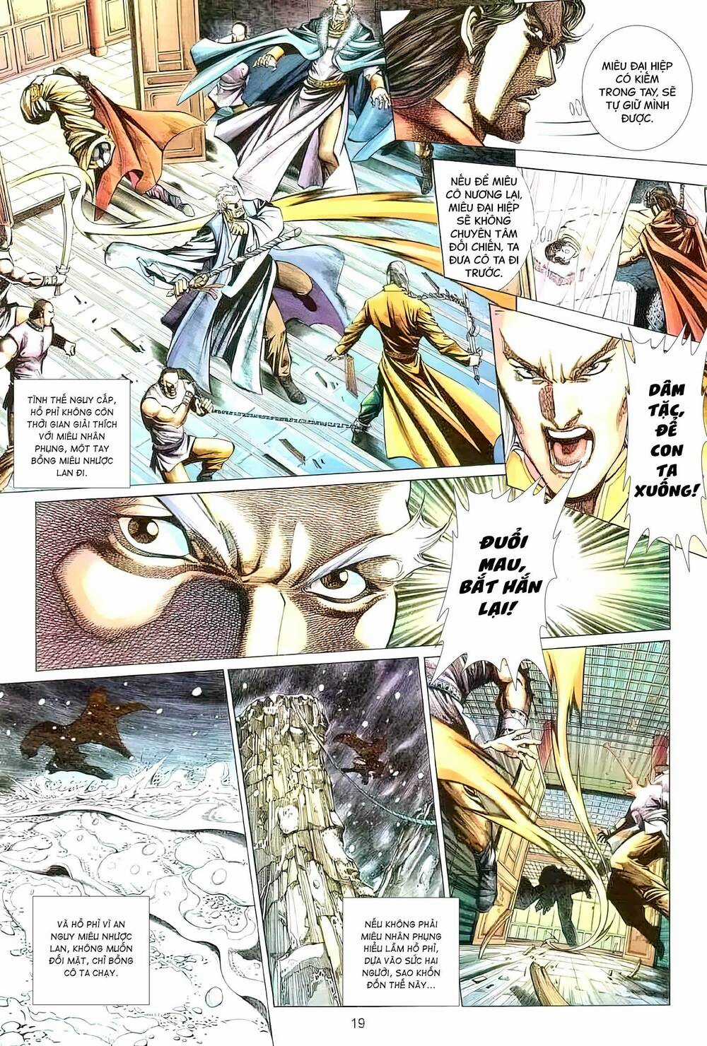 Tuyết Sơn Phi Hồ - Mã Vinh Thành Chapter 36 trang 3