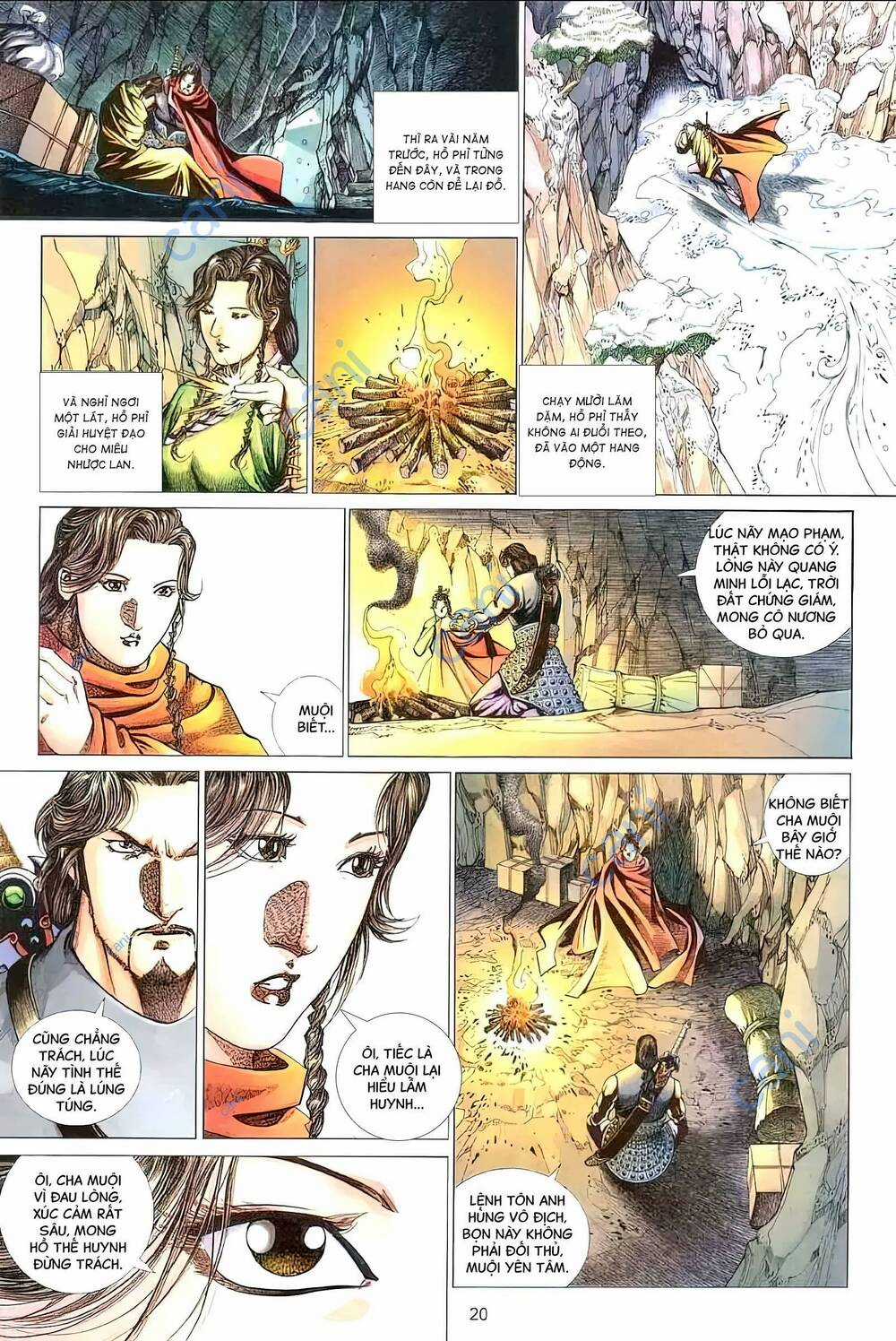 Tuyết Sơn Phi Hồ - Mã Vinh Thành Chapter 36 trang 4