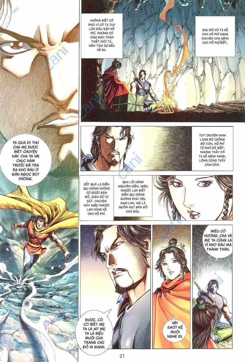 Tuyết Sơn Phi Hồ - Mã Vinh Thành Chapter 36 trang 5