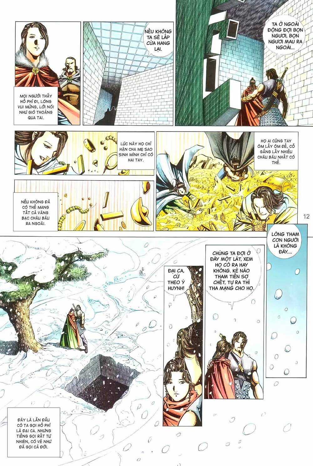 Tuyết Sơn Phi Hồ - Mã Vinh Thành Chapter 37 trang 11