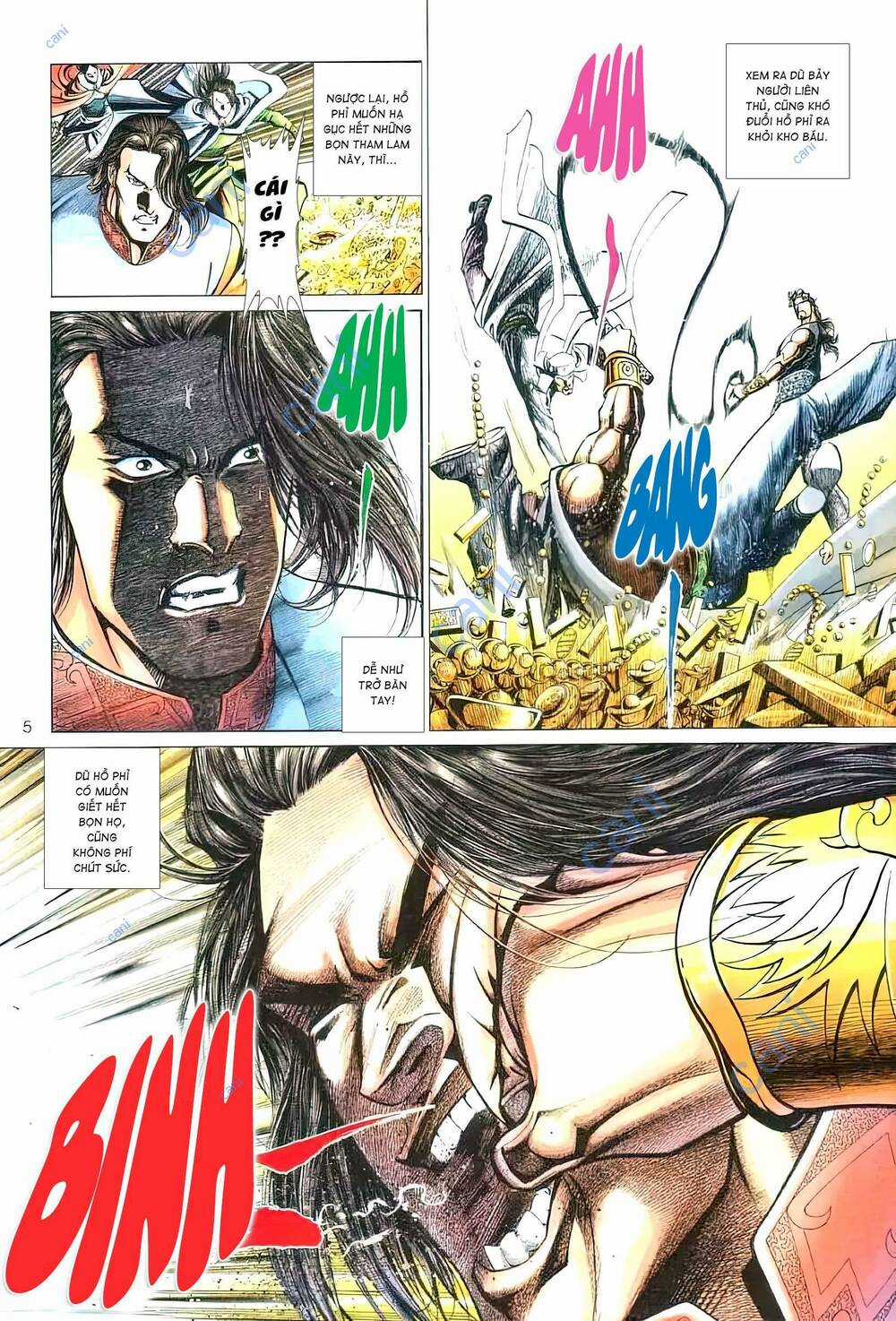 Tuyết Sơn Phi Hồ - Mã Vinh Thành Chapter 37 trang 4