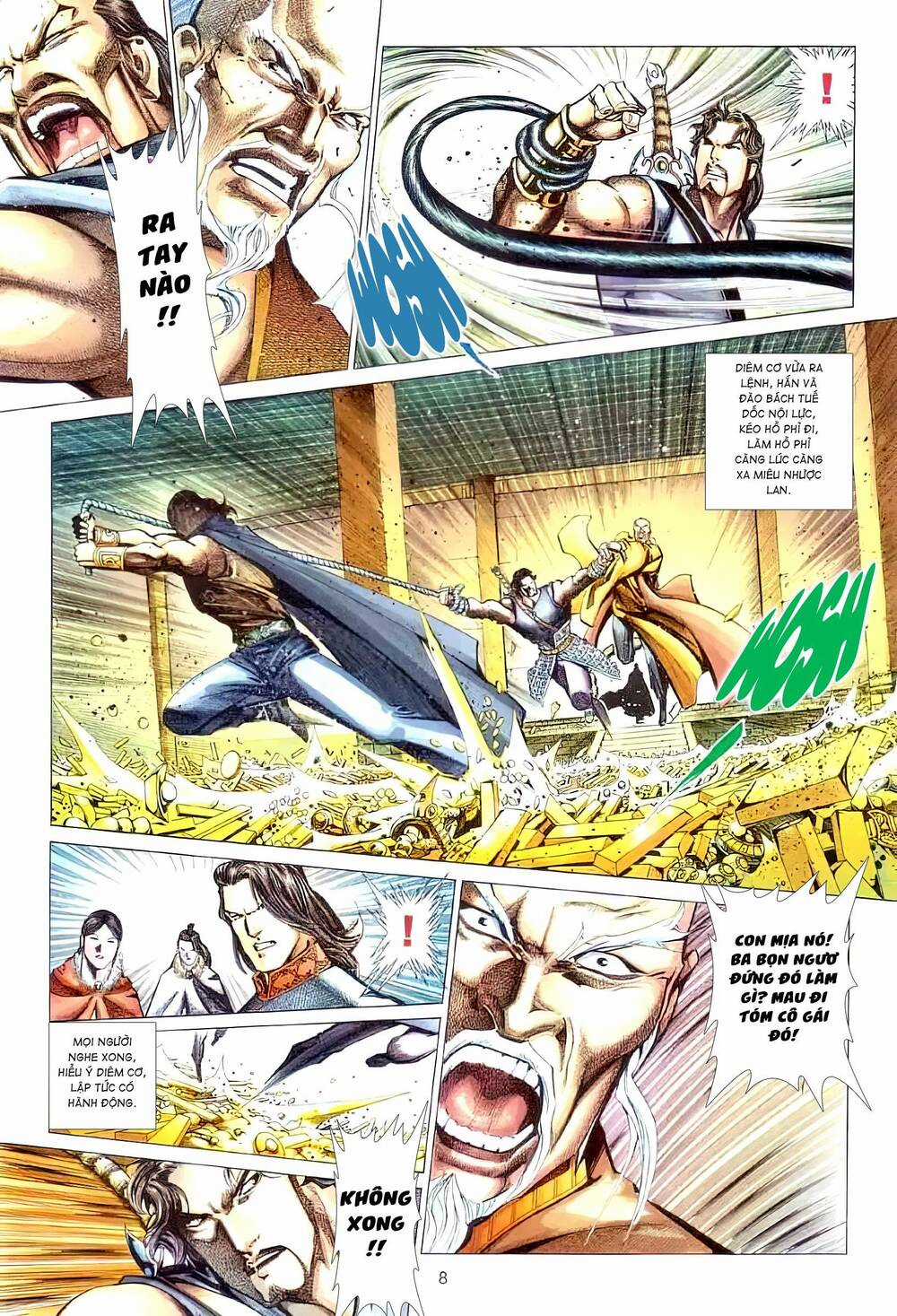 Tuyết Sơn Phi Hồ - Mã Vinh Thành Chapter 37 trang 7