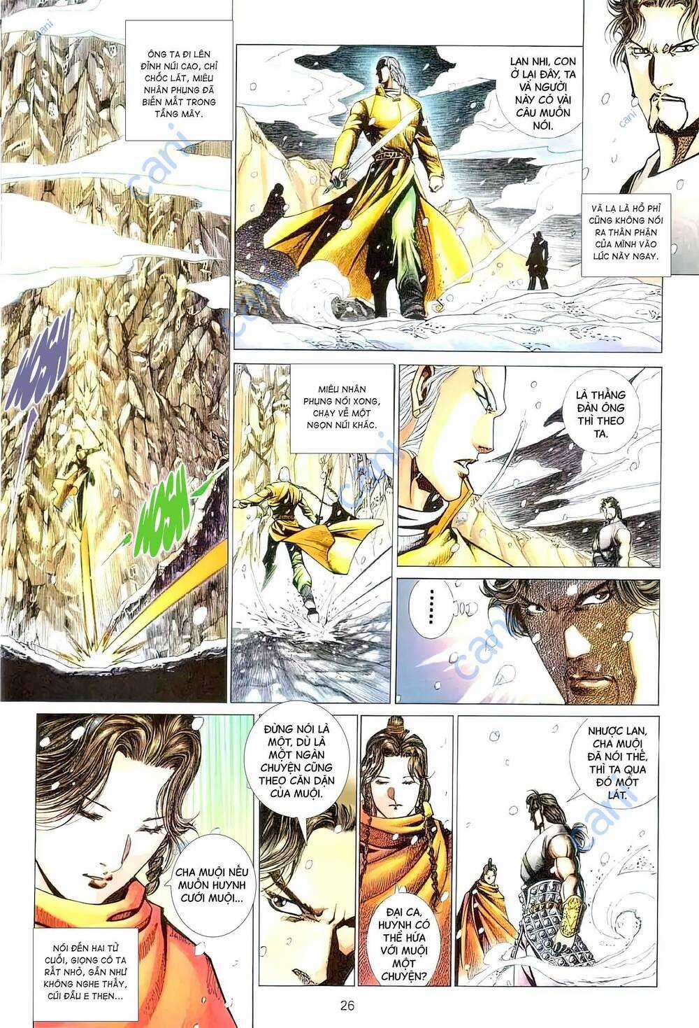 Tuyết Sơn Phi Hồ - Mã Vinh Thành Chapter 38 trang 10