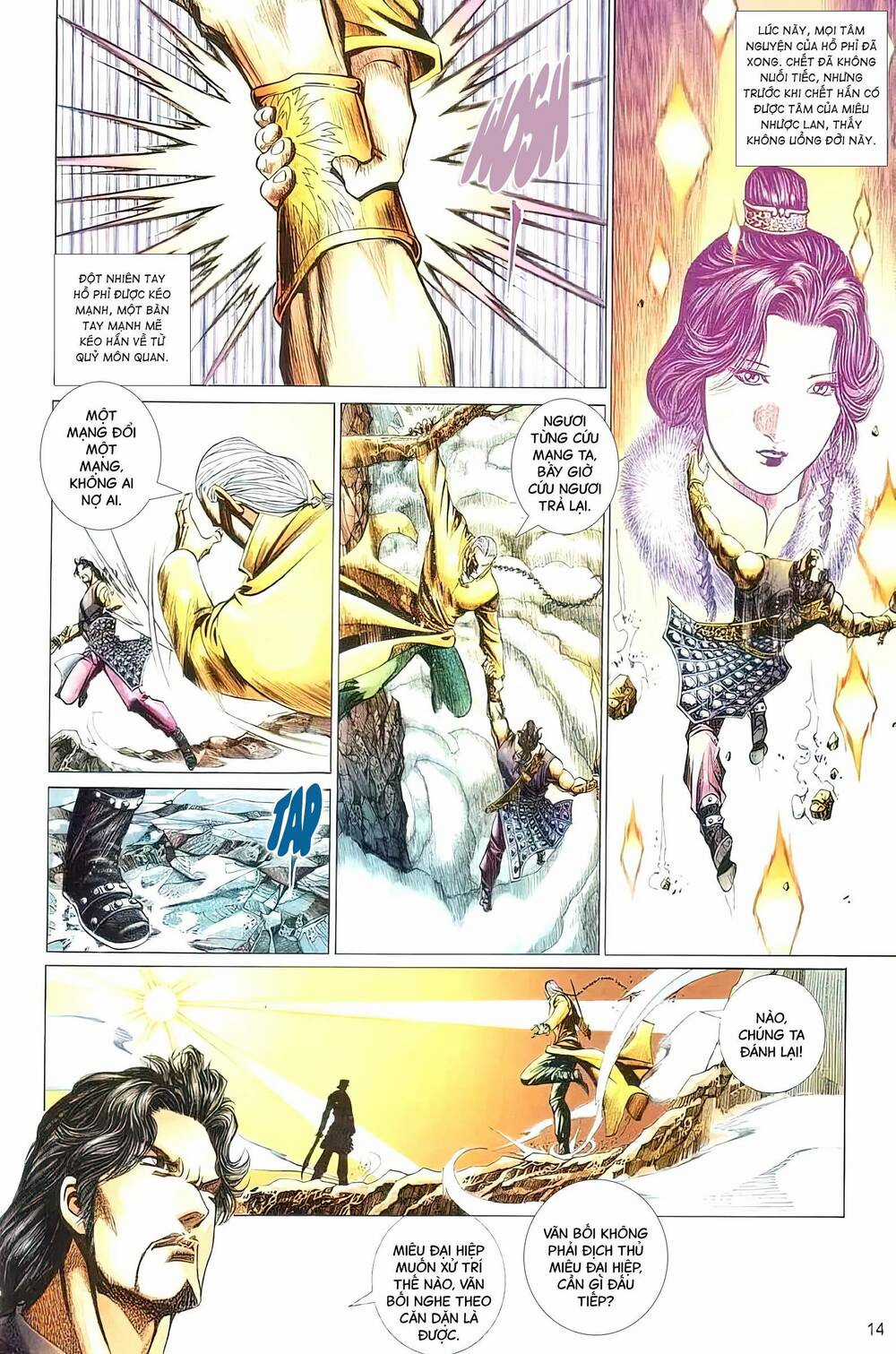 Tuyết Sơn Phi Hồ - Mã Vinh Thành Chapter 39 trang 13